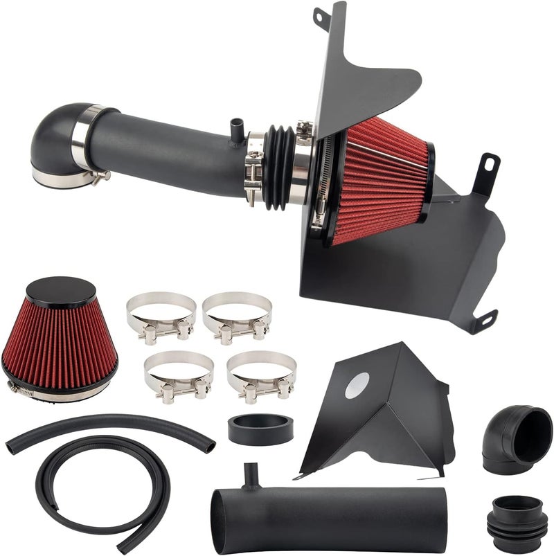 AUTOSITY Aluminum Cold Air Intake System Kit with Filter for 1991-2001 Cherokee 4.0L L6, 1991-2001 Cherokee XJ 2.5L L4 High Performance Increase Acceleration and Towing Power - Image 5